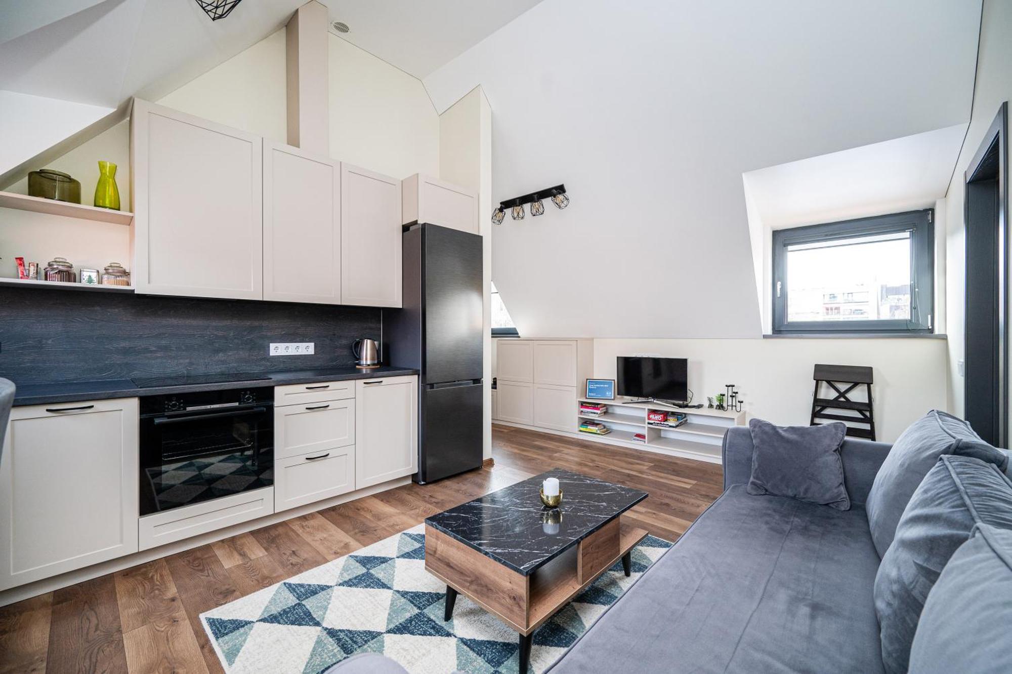 Cozy Central Attic Self Check In Вильнюс Экстерьер фото